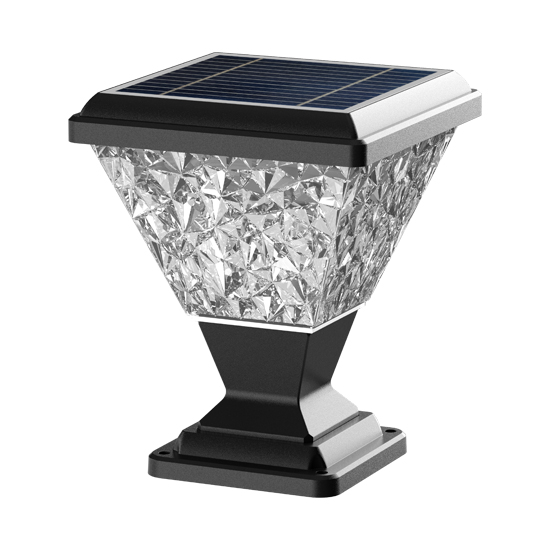 Column Solar Light for Flat Surface - Patio and Garden Lights -TBMT-JM-ABS-305