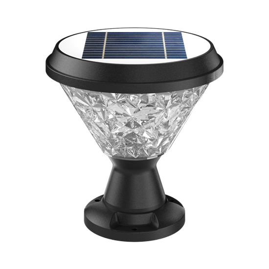 Column Solar Light for Flat Surface - Patio and Garden Lights -TBMT-JM-ABS-306